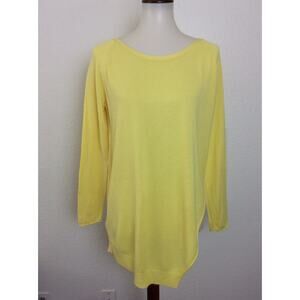Lafayette 148 New York Pullover Sweater Asymmetric FLAW